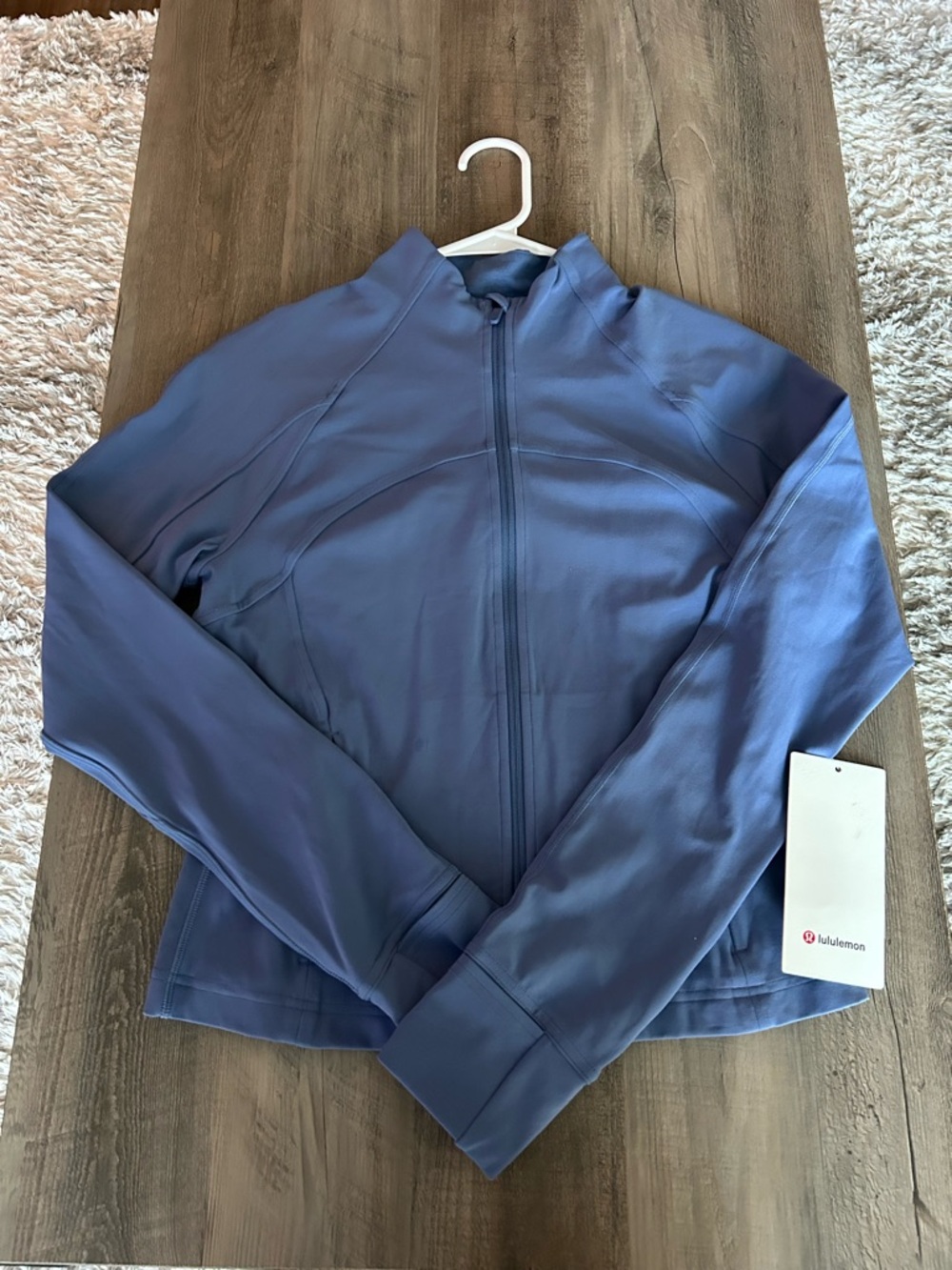 💎🦄 RARE NWT Lululemon Nulu Cropped Define Jacket Sz 10 *WATERDROP💧*